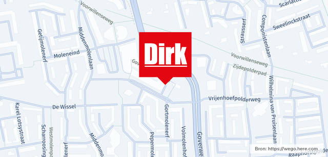 Winkel locatie
