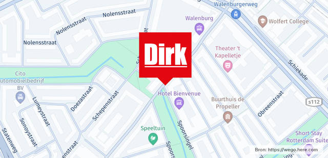 Winkel locatie