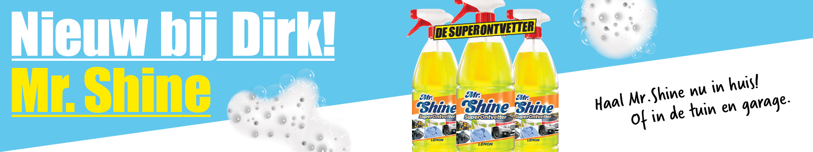 mr shine banner