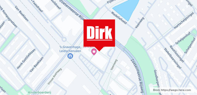 Winkel locatie