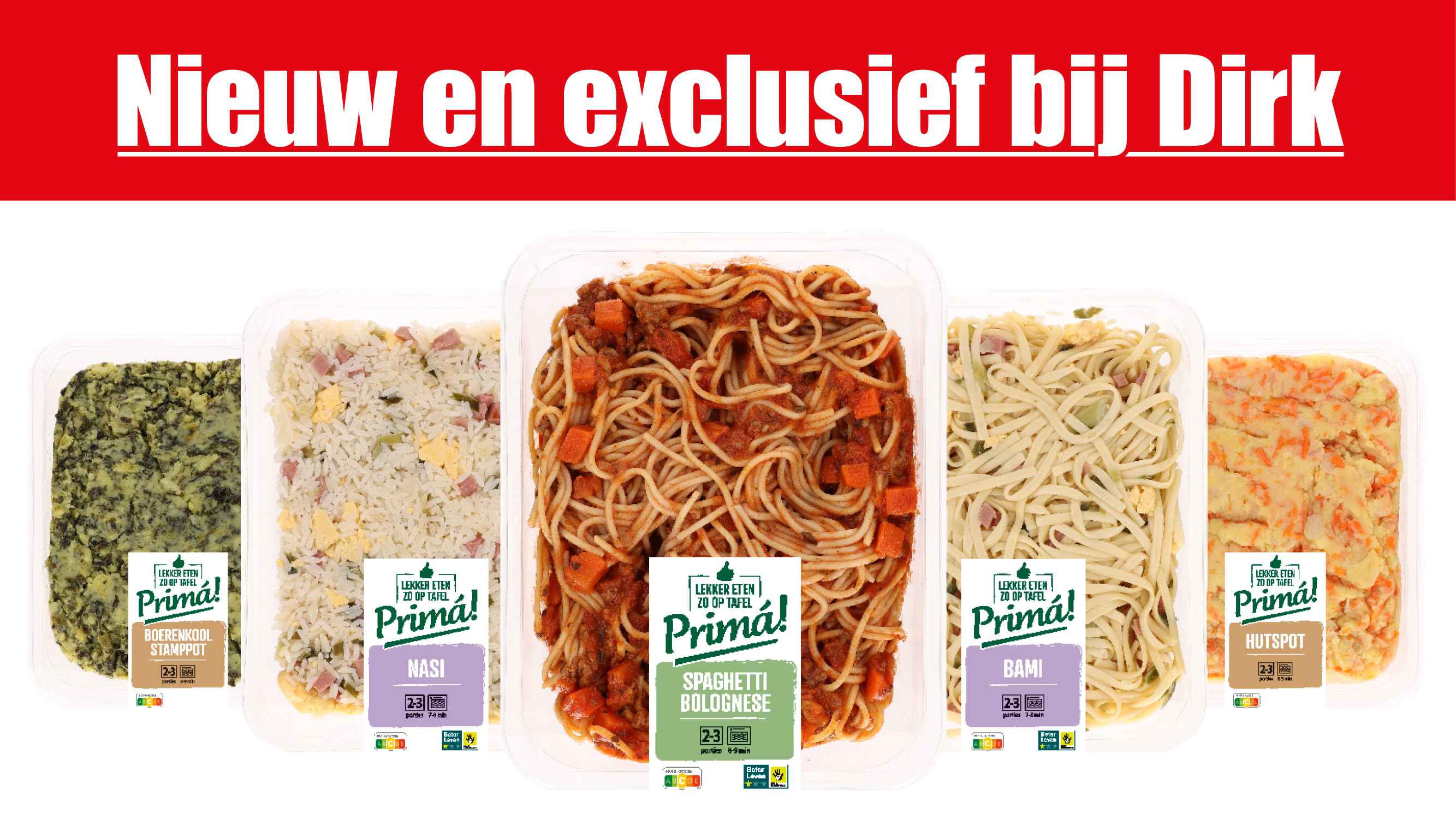 Banner maaltijden