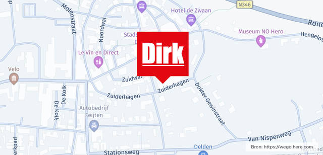 Winkel locatie