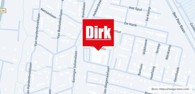 Winkel locatie