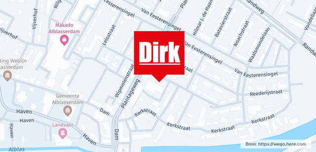 Winkel locatie