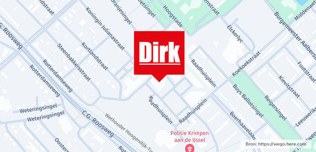 Winkel locatie