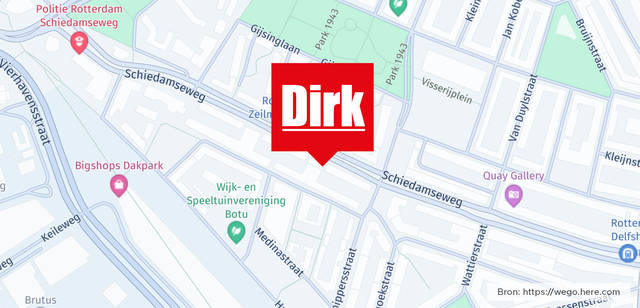 Winkel locatie