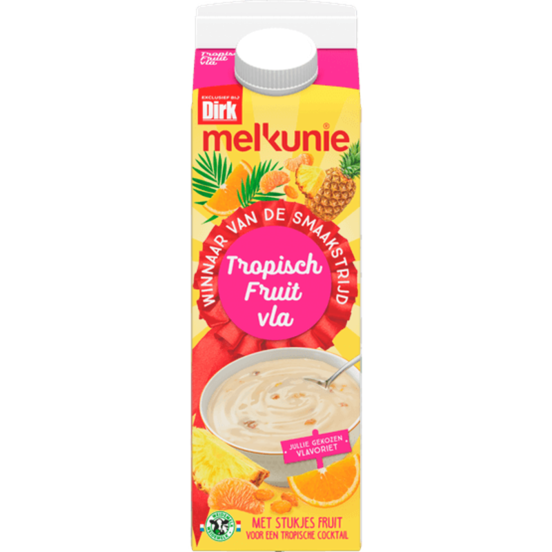 Melkunie Vla tropisch fruit