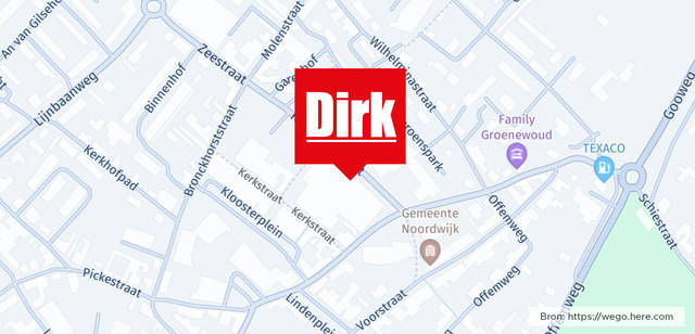 Winkel locatie