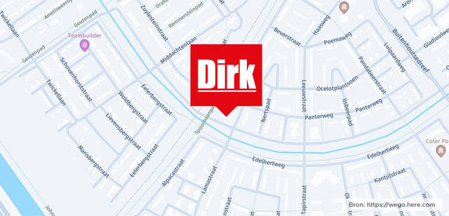 Winkel locatie