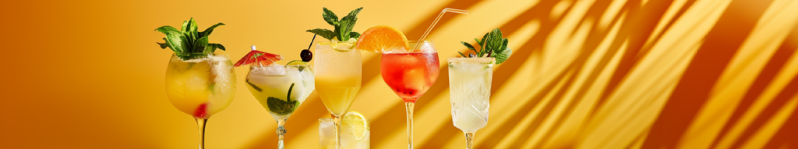 Cocktail feestje banner