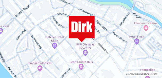 Winkel locatie