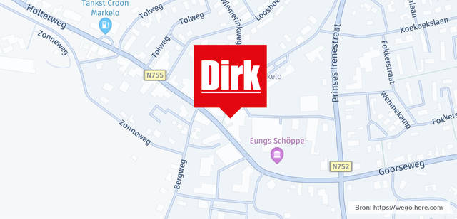 Winkel locatie