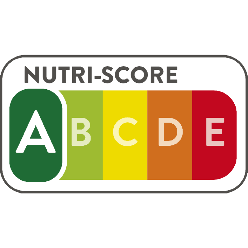 NUTRI-SCORE A = GROEN
