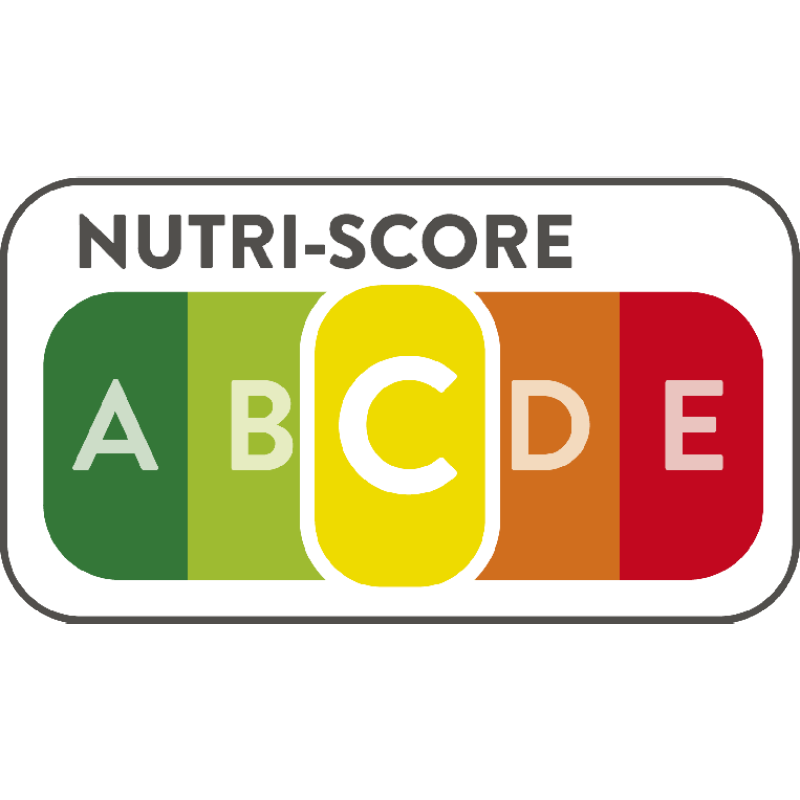 NUTRI-SCORE C = GEEL