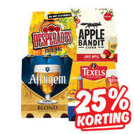 Texels, Apple Bandit, Desperados of Affligem Speciaalbier of 0.0
