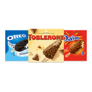 Toblerone, Daim of Oreo handijs