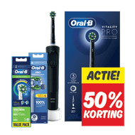 Oral-b  Vitality Pro of Opzetborstels Crossaction of Precision Clean  