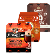Grolsch, Brand, Amstel, Hertog Jan herfstbier of winterbier