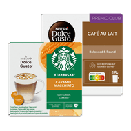 Nescafé of Starbucks Dolce Gusto koffiecups