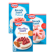Dr. Oetker bakmix voor kwark- of monchoutaart