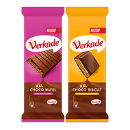 Verkade XXL choco biscuit of wafel