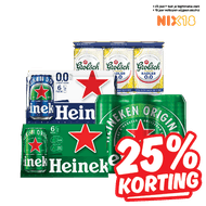 Heineken of Grolsch Pilsener, Radler of 0.0