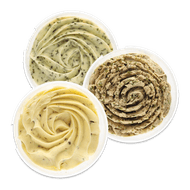 Miso-, truffel- of kruidencrème Foto van Miso-, truffel- of kruidencrème