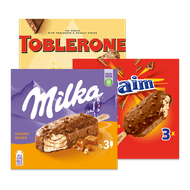 Toblerone, Daim of Oreo of Milka handijs