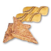 Appelflap of choco-hazelnut twister