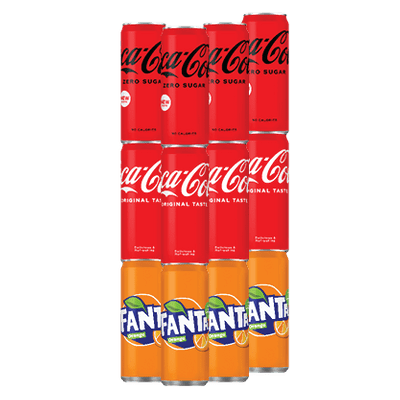 Coca-cola of Fanta 