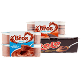 Bros, KitKat, Rolo of Smarties toetje