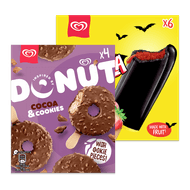 Ola Dracula of chocolade Donut ijsjes