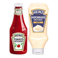 Heinz tomatenketchup of mayonaise
