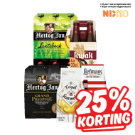 Liefmans, Hertog Jan, Karmeliet of Pauwels Kwak Speciaalbier