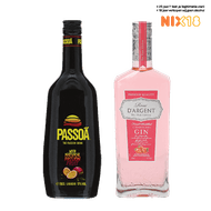 Passoã, Rose D'argent Gin of  Pisang Ambon