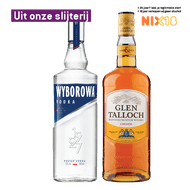 Wyborowa Wodka of Glen Talloch Whisky