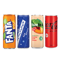 Coca-cola, Fernandes, Fuze, Sprite of Fanta