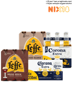 Leffe of Corona Speciaalbier