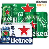 Heineken of Birra Moretti Pilsener of 0.0 
