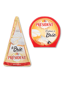 Président crème de Brie, Brie 60+ of crème de Camembert 