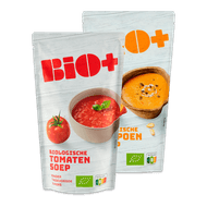 Bio+ soep in zak