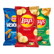 Foto van Lay's chips of Wokkels