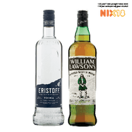 Eristoff Vodka of William Lawson's Whisky