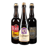 Hertog Jan Grand Prestige, Texels Skuumkoppe of La Trappe Quadrupel