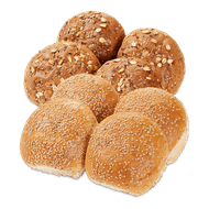 Foto van Multikorn meergranen- of hamburgerbollen