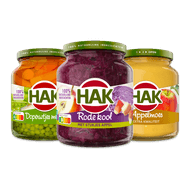 Foto van Hak groente of appelmoes