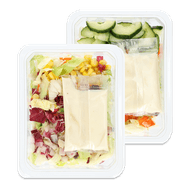 Fresh & Easy salade met dressing