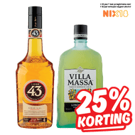 Licor 43 of Villa Massa Limoncello 