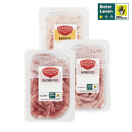 Slagers Kwaliteit Ham-, Bacon- of Kipreepjes 