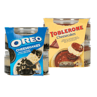 Oreo of Toblerone Cheesecakes